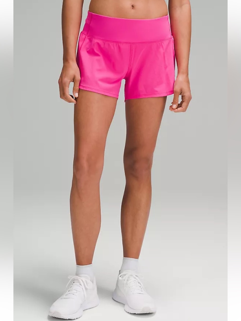 Speed Up Mid Rise Lined Short 2.5” Size 8 Sonic Pink NWOT